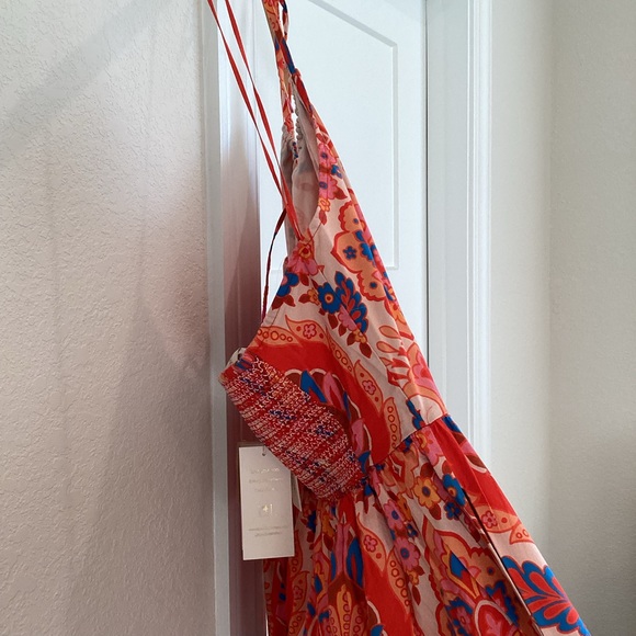 Love the Label Rita Halter A-Line Midi Dress Anthropologie NEW XL - Picture 9 of 16